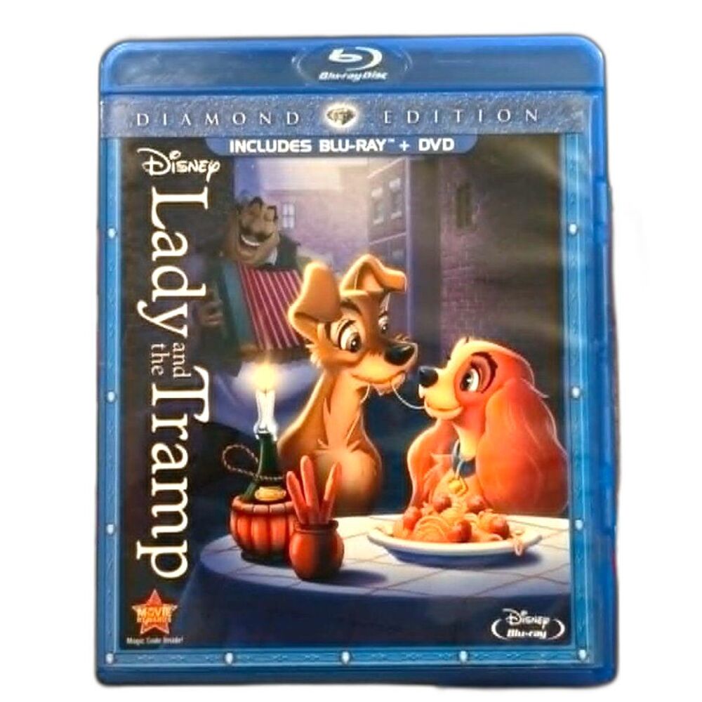 Lady and the Tramp Blu-ray + DVD Disney Diamond Edition